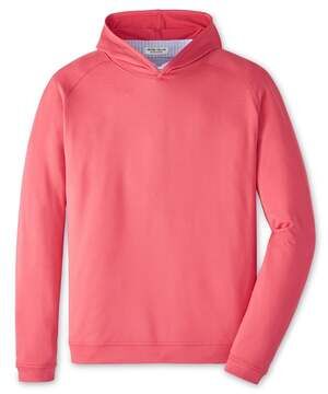 Peter Millar S Pine Performance Hoodie RED3 MA24CEK45 $175